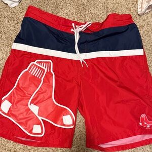 NEW- Genuine Merchandise Red Sox Swim Trunks